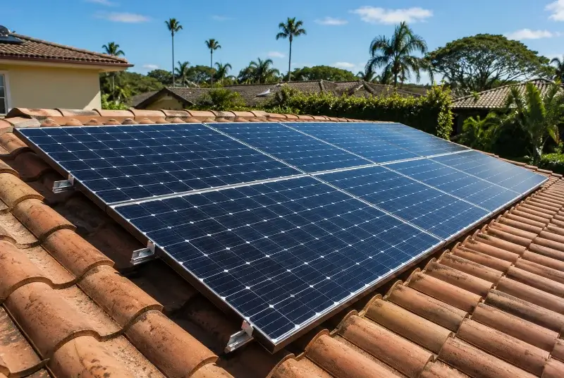 Installation de panneaux solaires à Saint-Jean-Lherm